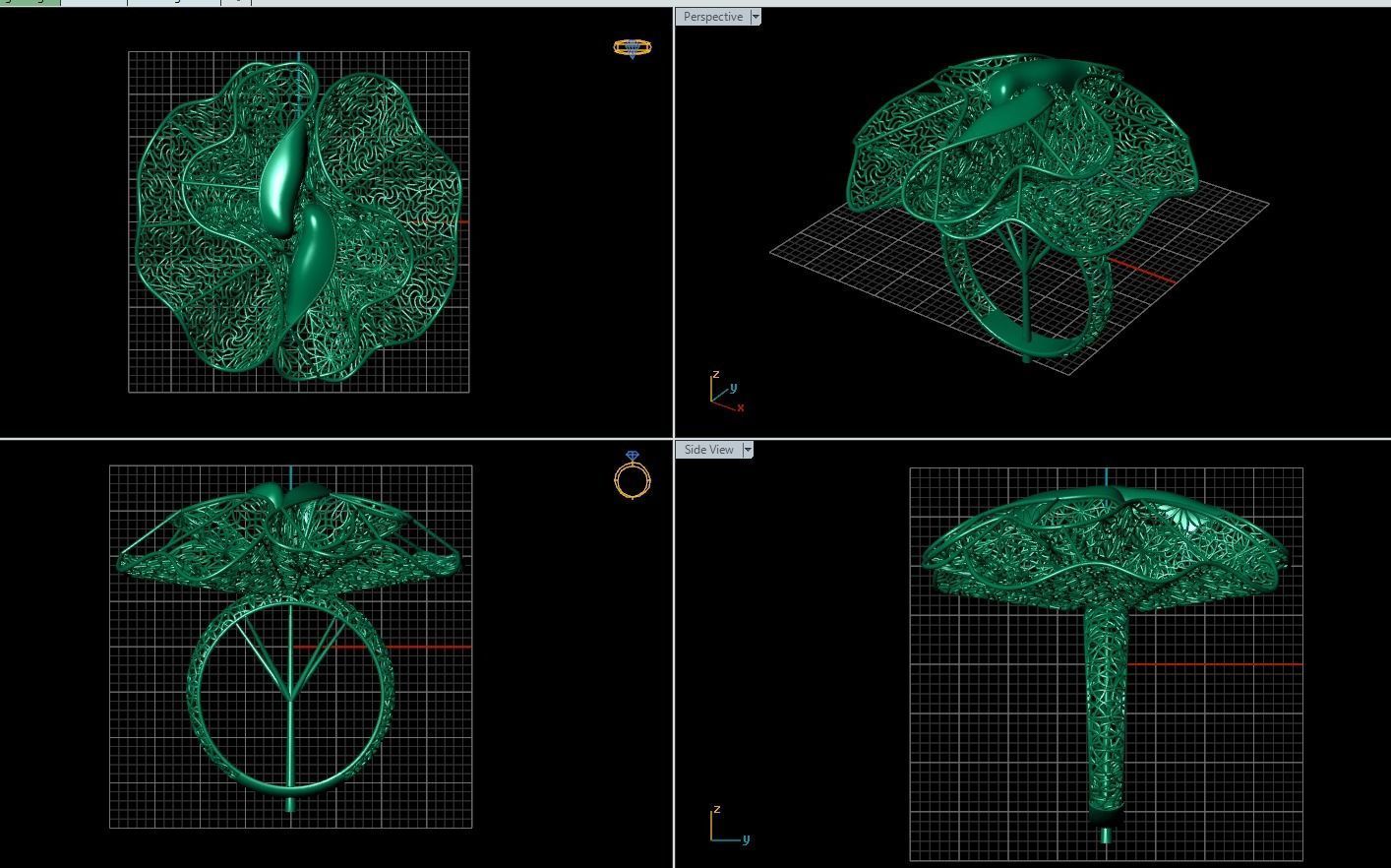 Ultra Vision Ring 102 3D print model_6