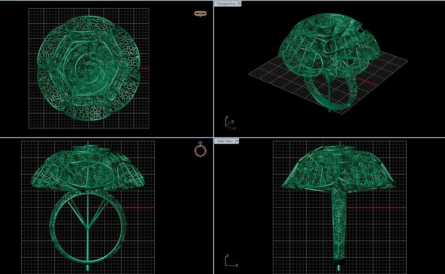 Ultra Vision Ring 114 3D print model_6