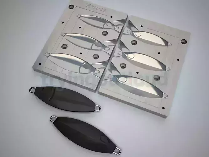 50-60-70 GR  SlowRocker Likeness Metal JIg Mold