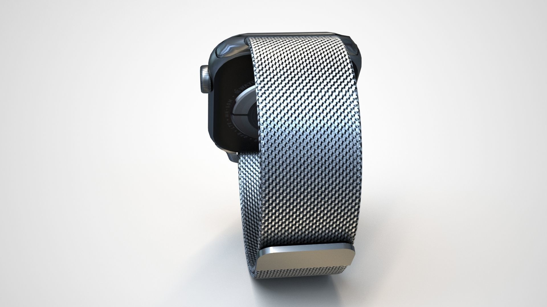 Apple Watch 6 Low-poly 3D model_32