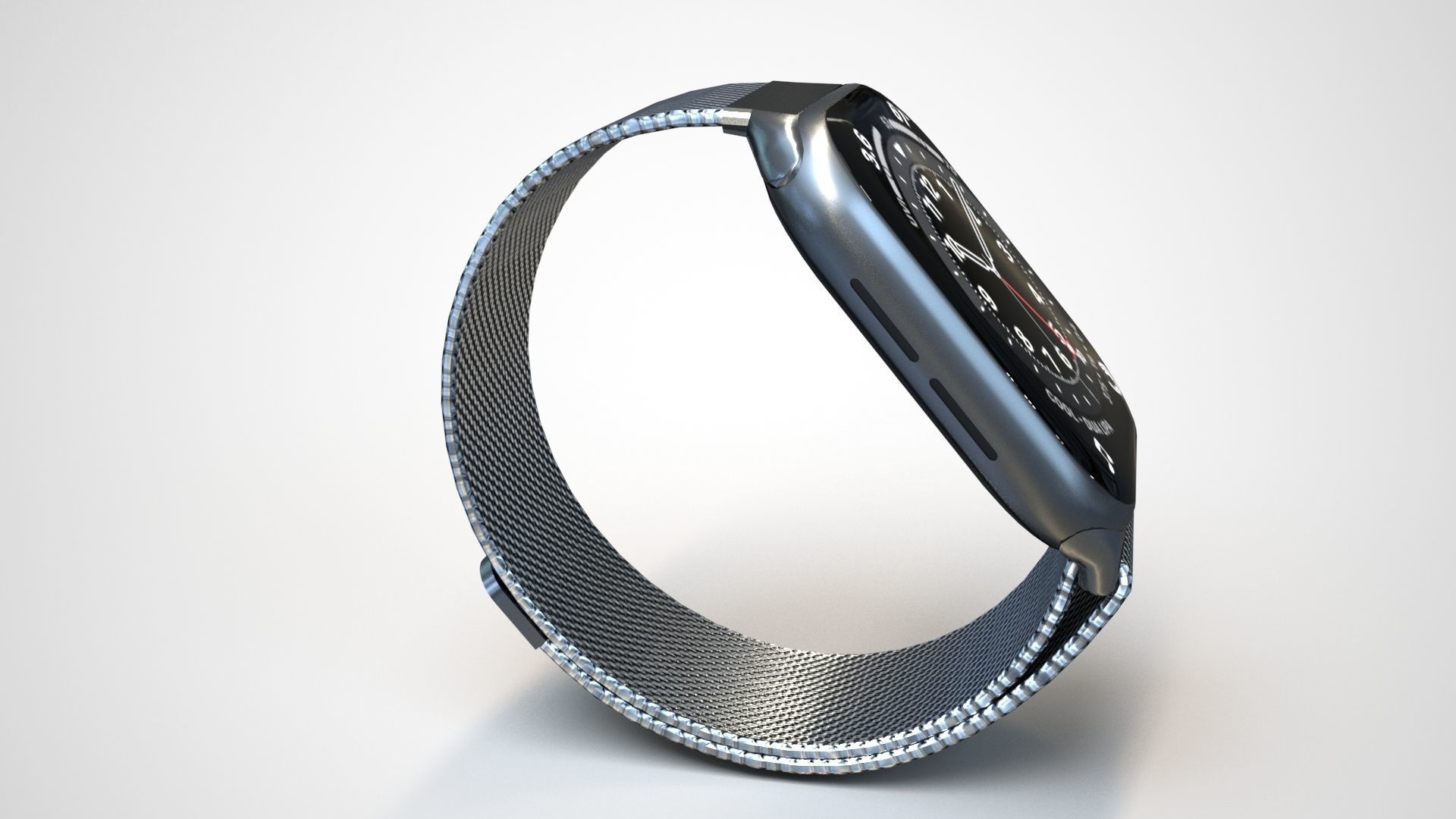 Apple Watch 6 Low-poly 3D model_21