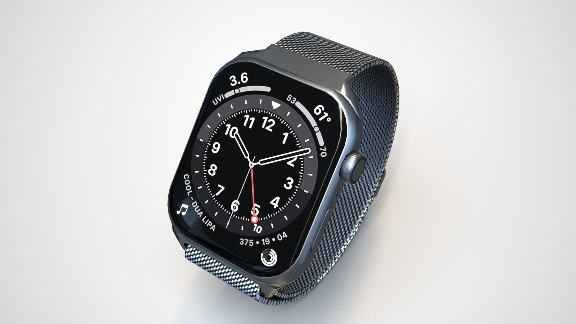 Apple Watch 6 Low-poly 3D model_2