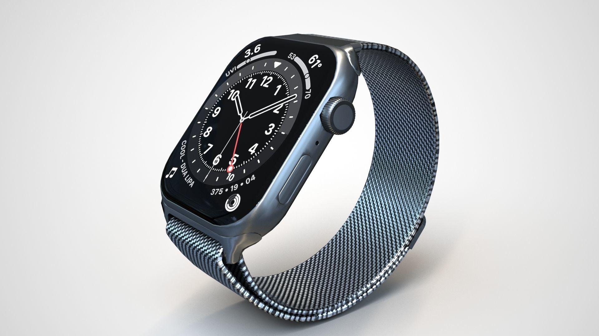 Apple Watch 6 Low-poly 3D model_44