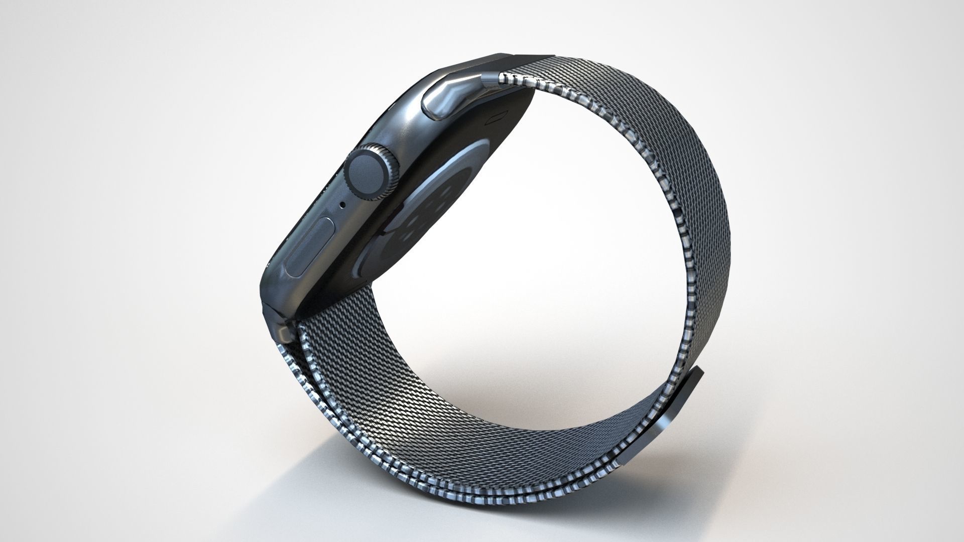 Apple Watch 6 Low-poly 3D model_38