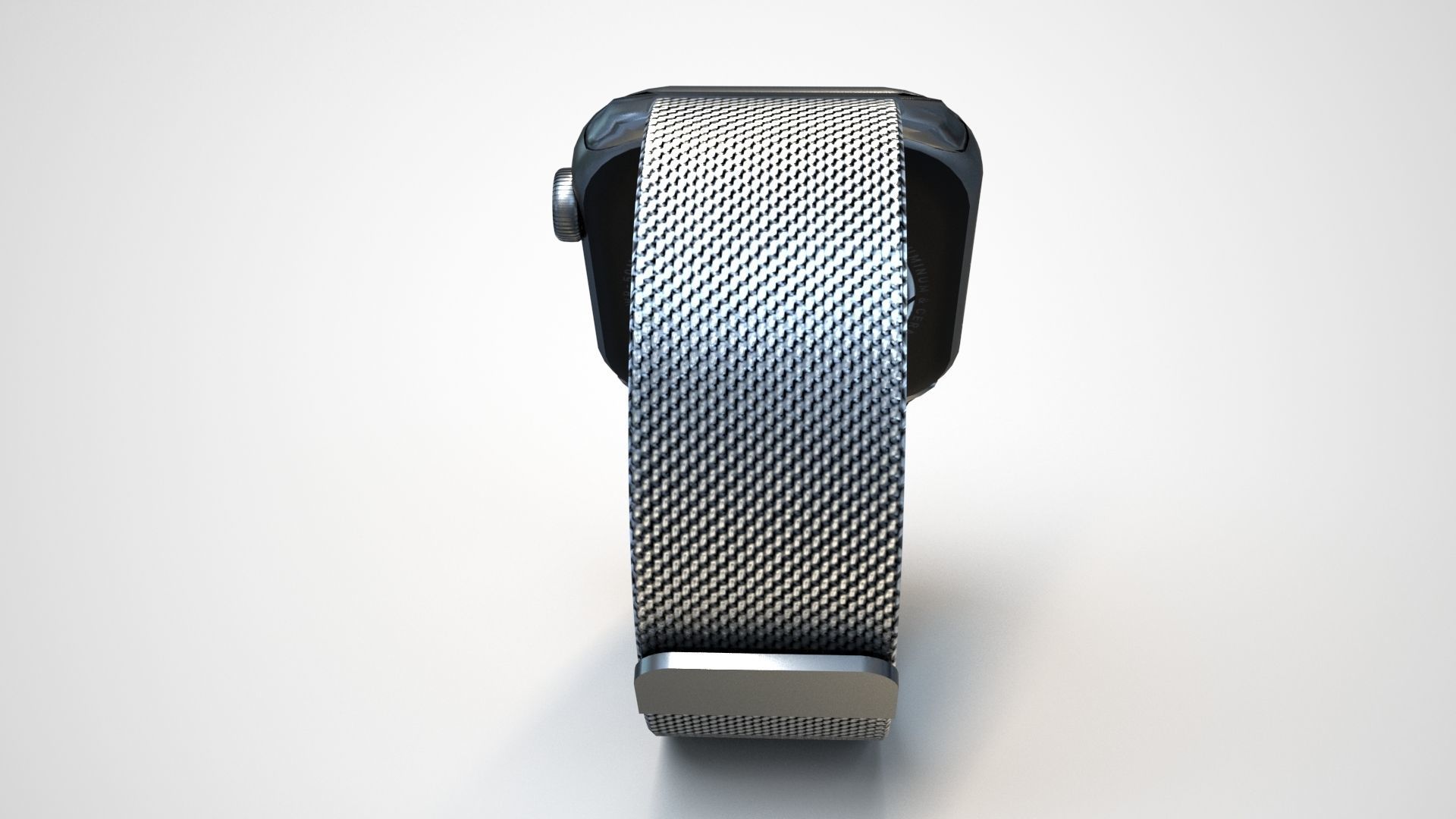 Apple Watch 6 Low-poly 3D model_31