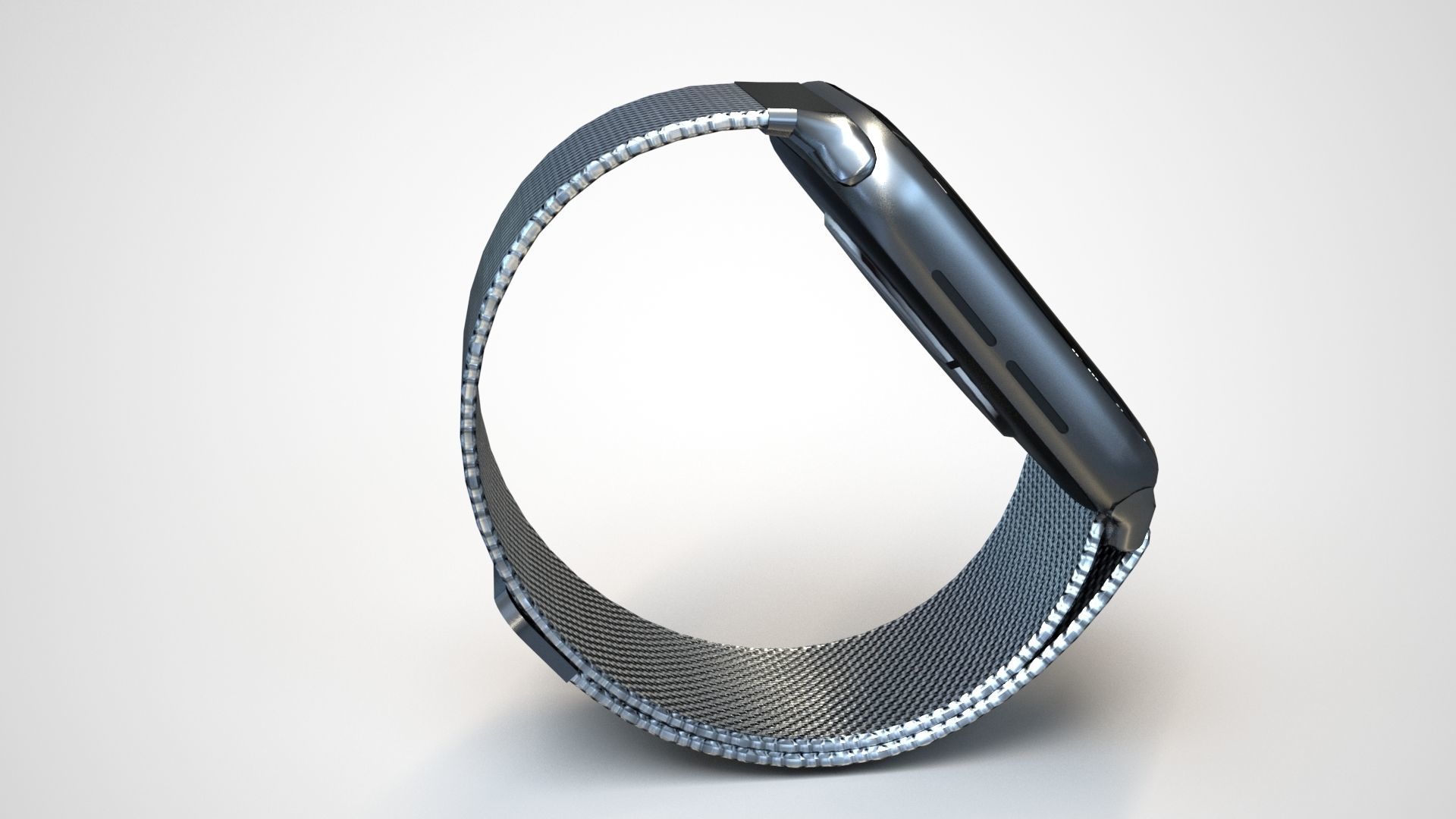 Apple Watch 6 Low-poly 3D model_23