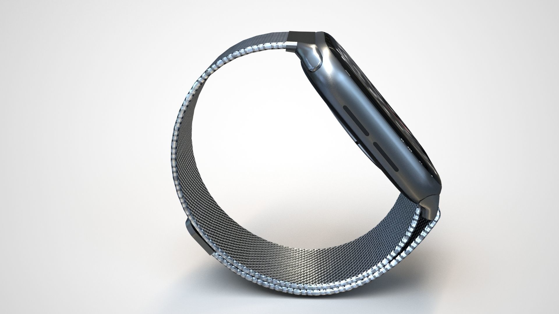 Apple Watch 6 Low-poly 3D model_22