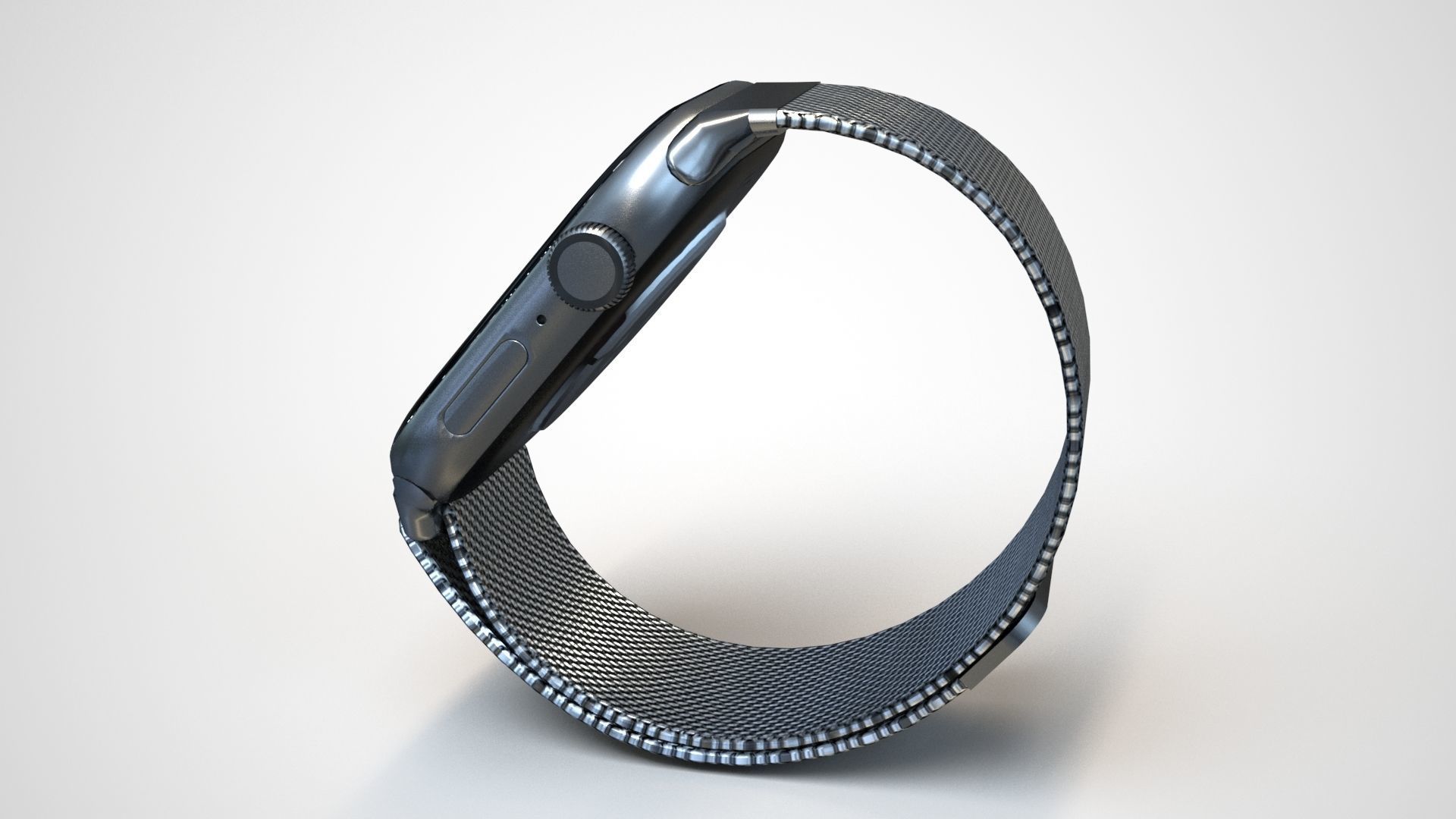 Apple Watch 6 Low-poly 3D model_39