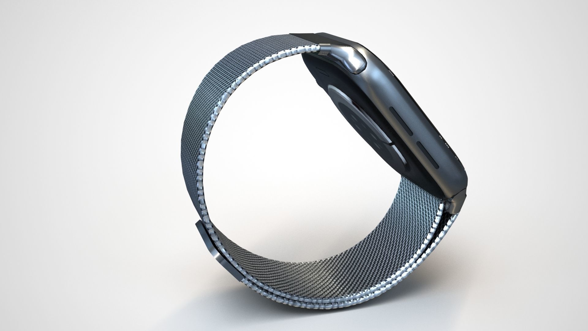 Apple Watch 6 Low-poly 3D model_24