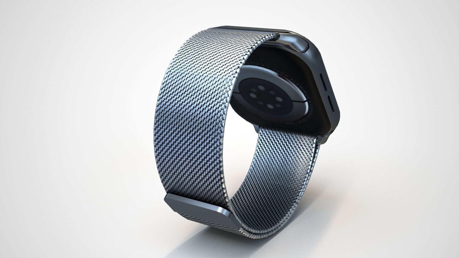 Apple Watch 6 Low-poly 3D model_28