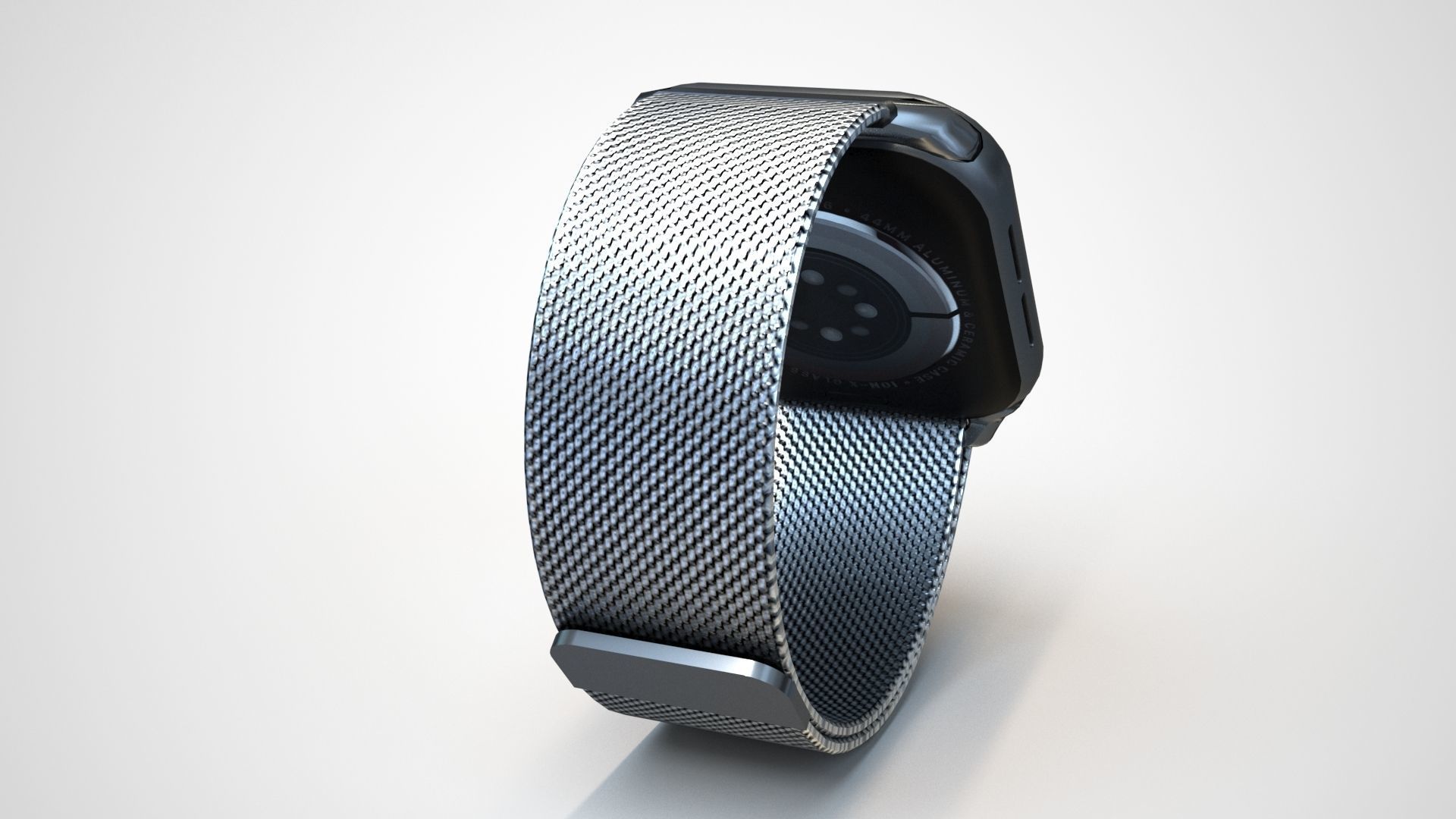 Apple Watch 6 Low-poly 3D model_29