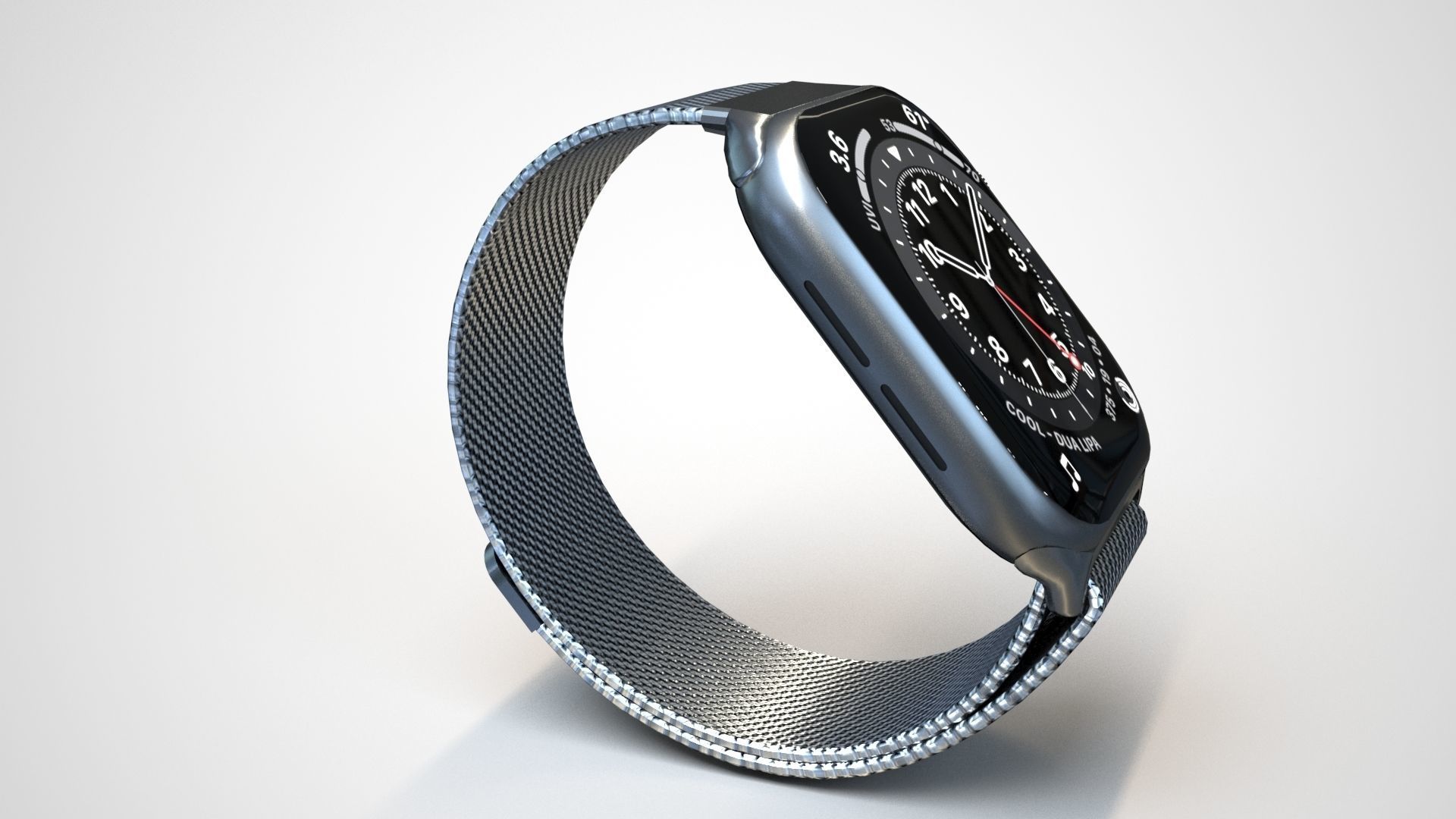 Apple Watch 6 Low-poly 3D model_20