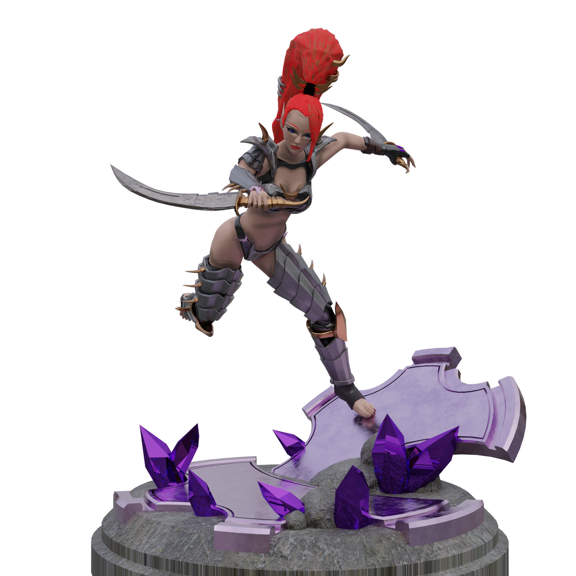 Lilly Hissysfit Queen of Stabies 3D print model_2