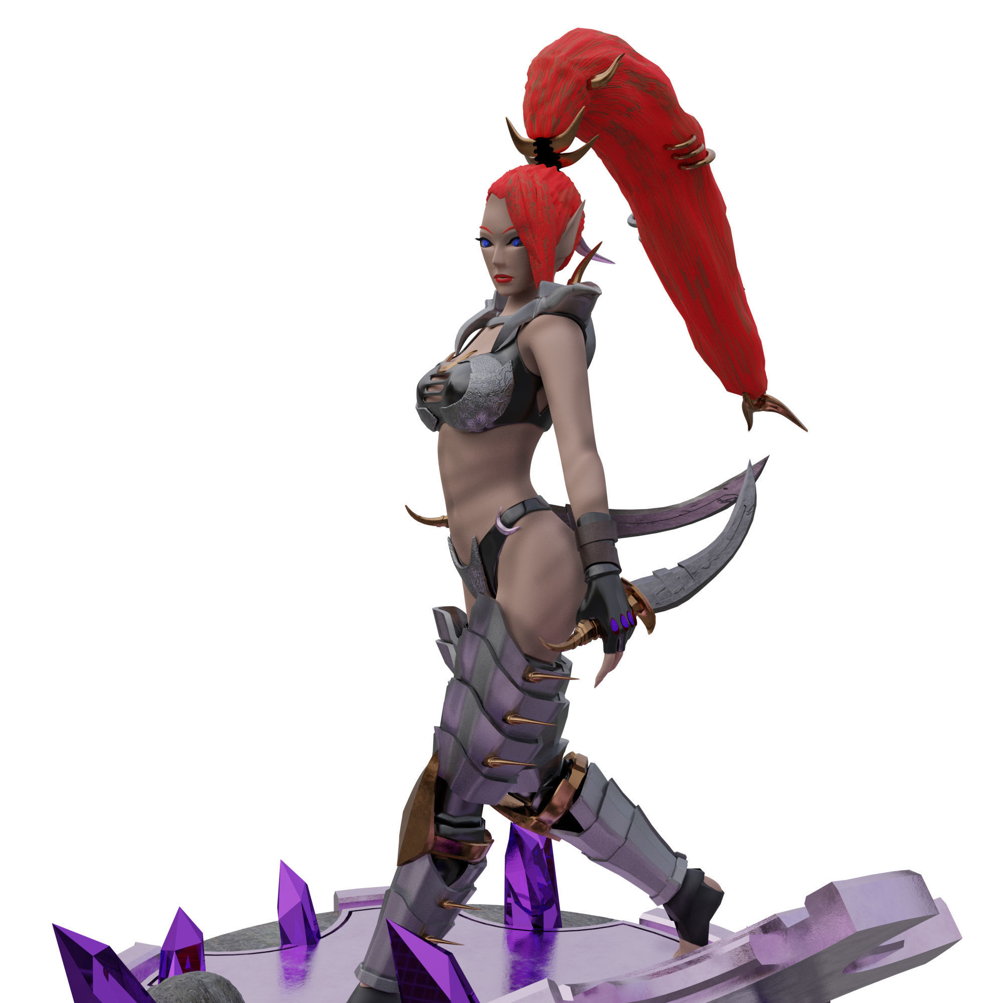 Lilly Hissysfit Queen of Stabies 3D print model_5