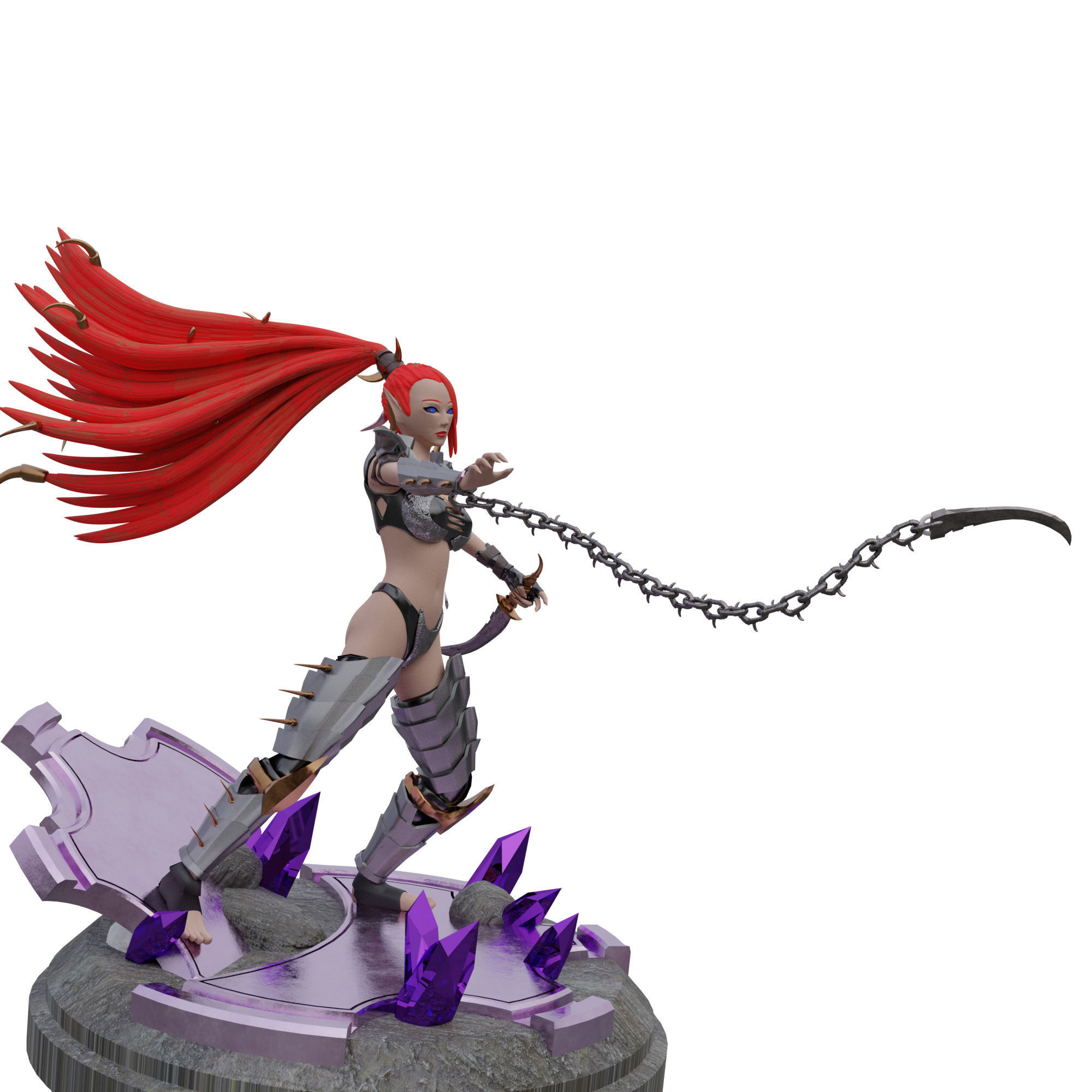 Lilly Hissysfit Queen of Stabies 3D print model_1