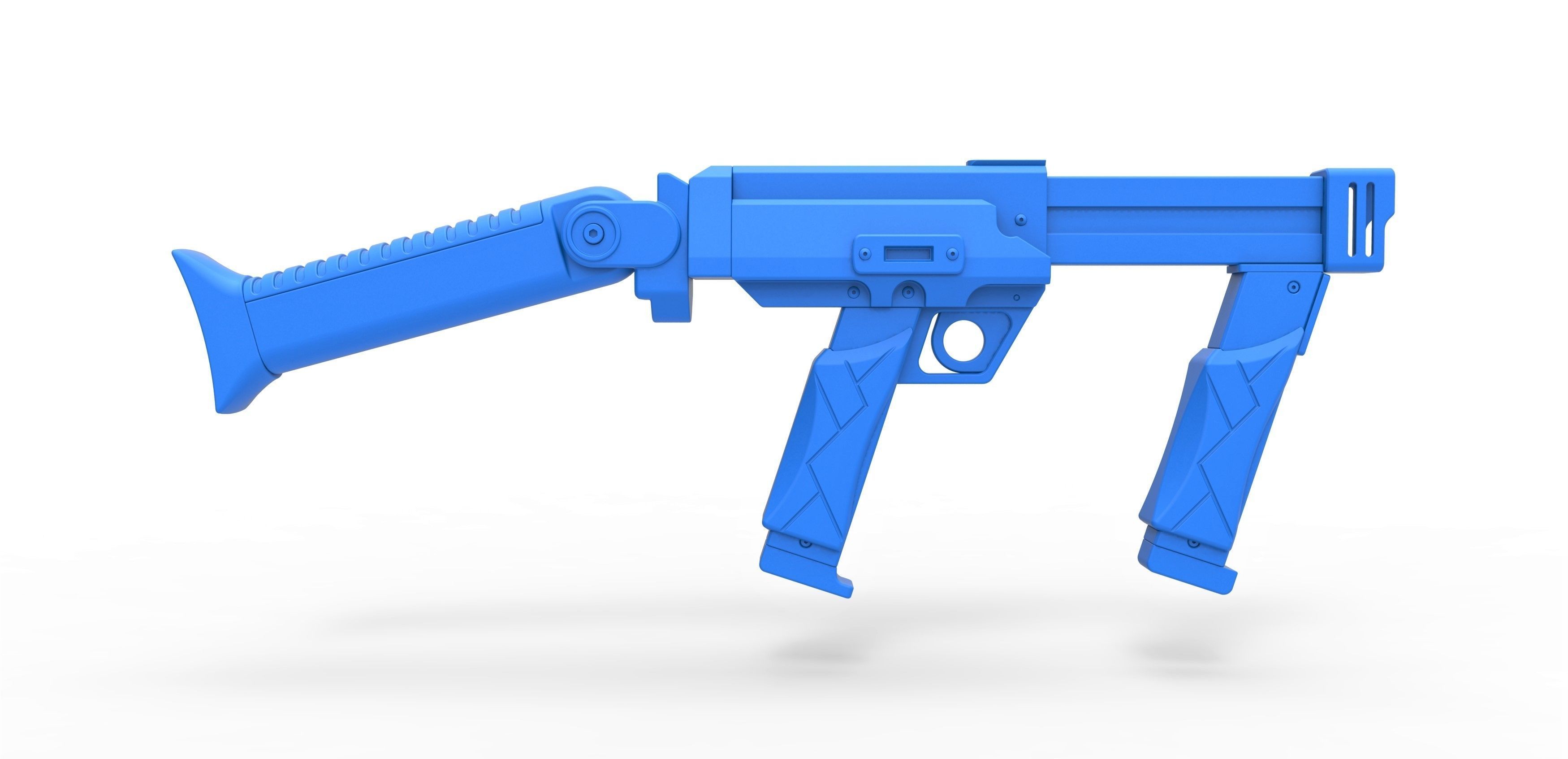 Blaster rifle from the movie Lost in space 1998 3D model_27