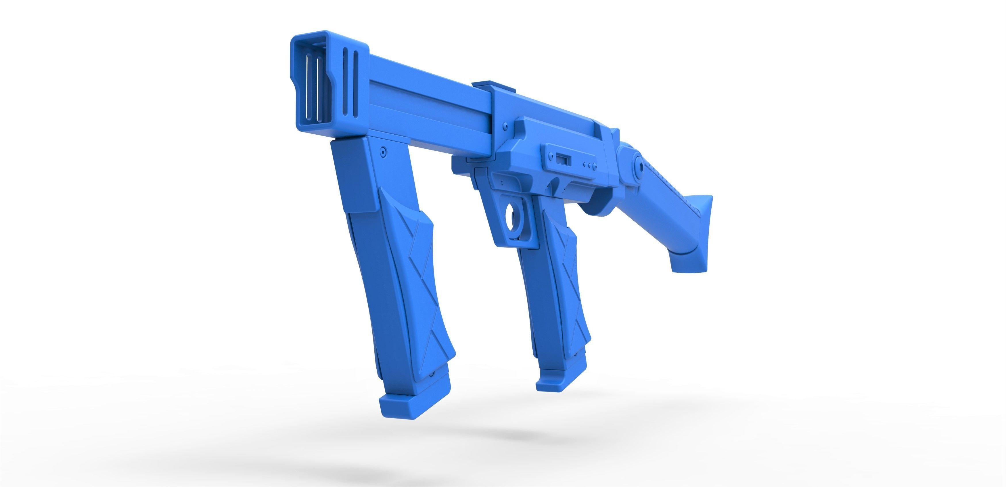 Blaster rifle from the movie Lost in space 1998 3D model_18