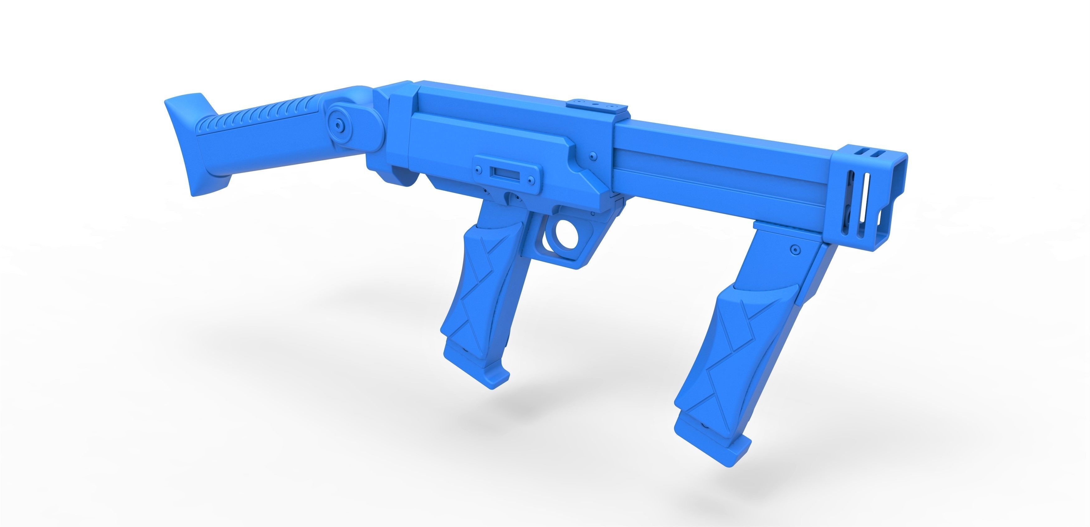 Blaster rifle from the movie Lost in space 1998 3D model_28