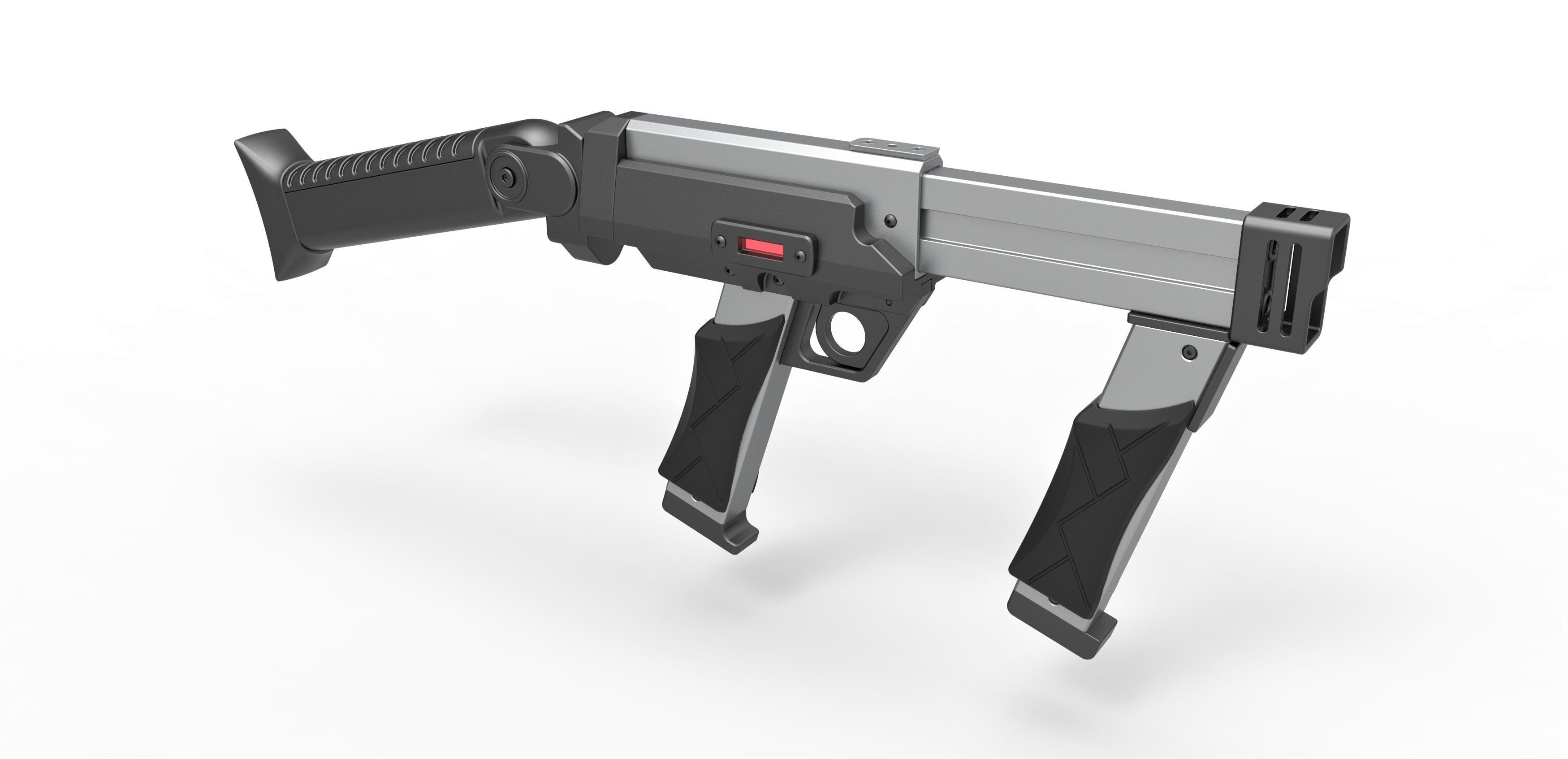 Blaster rifle from the movie Lost in space 1998 3D model_14