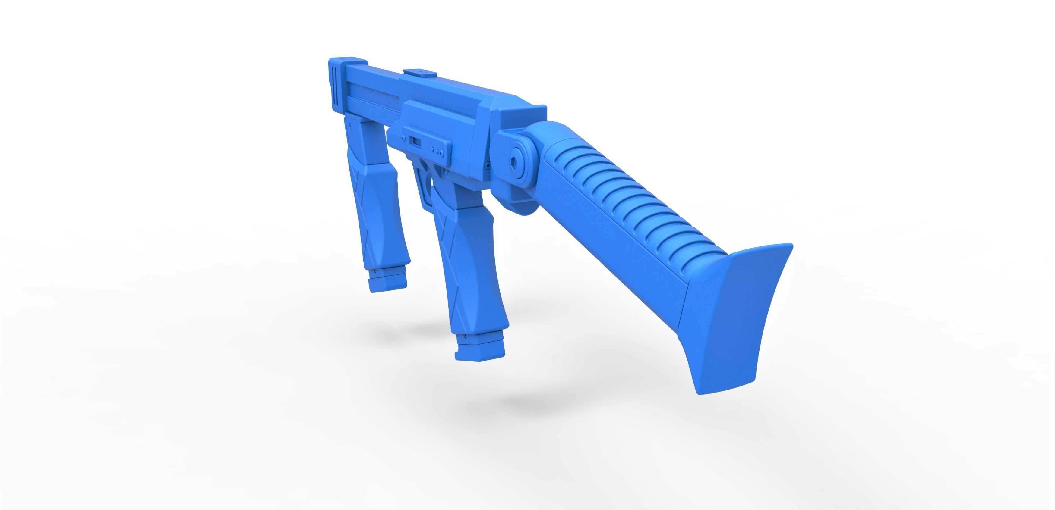 Blaster rifle from the movie Lost in space 1998 3D model_24