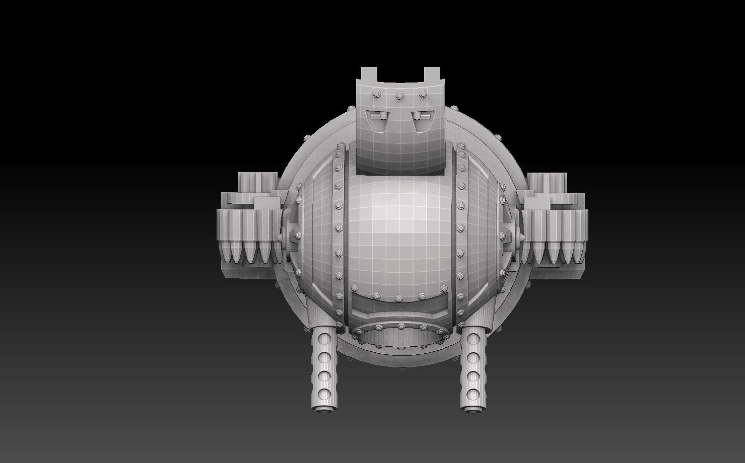 Ball Turret 3D print model_15