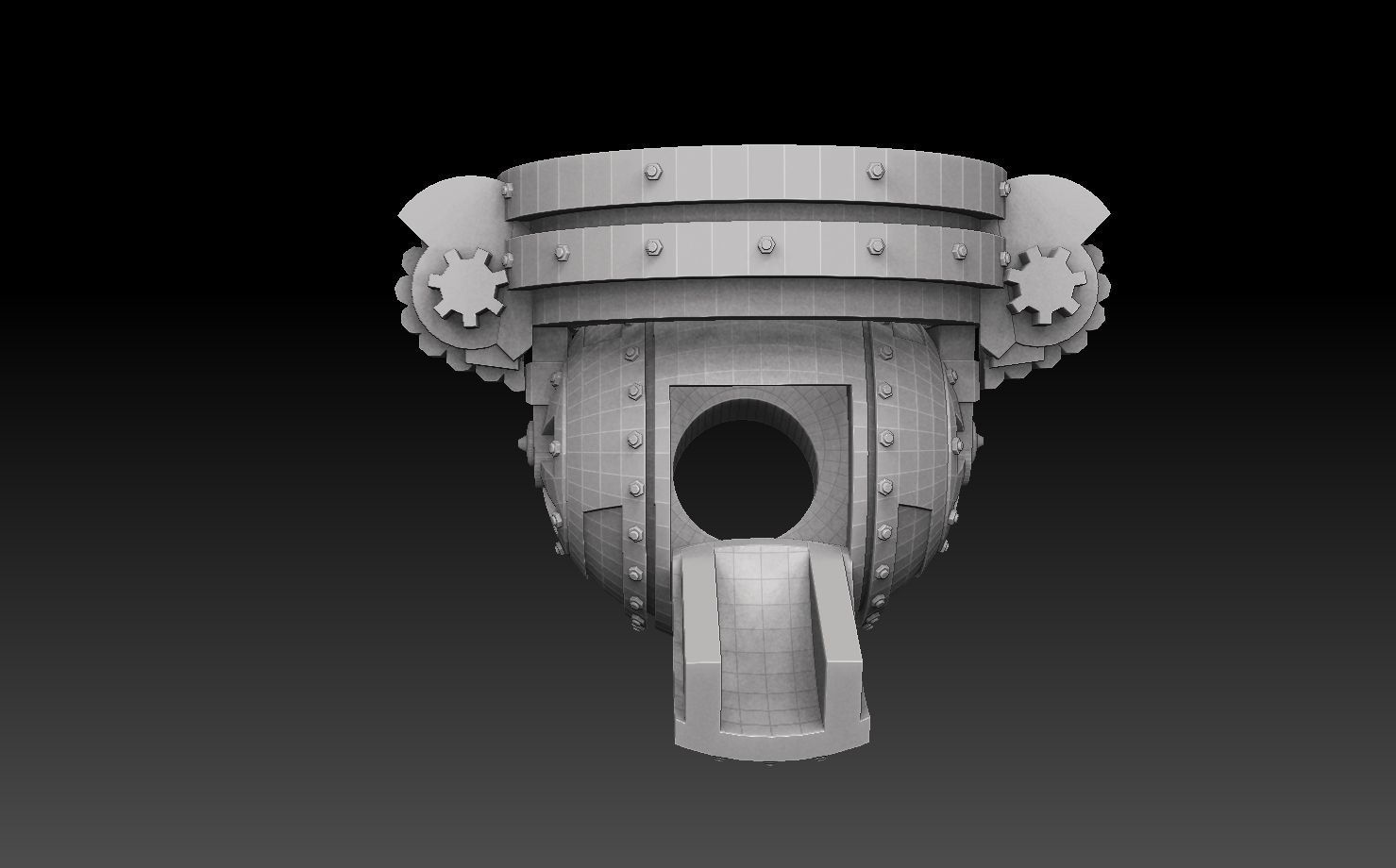 Ball Turret 3D print model_14