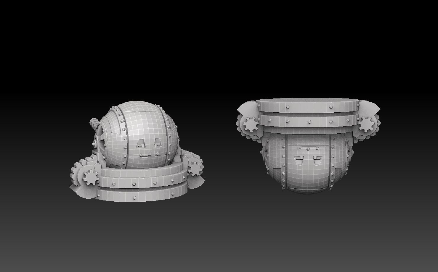 Ball Turret 3D print model_5
