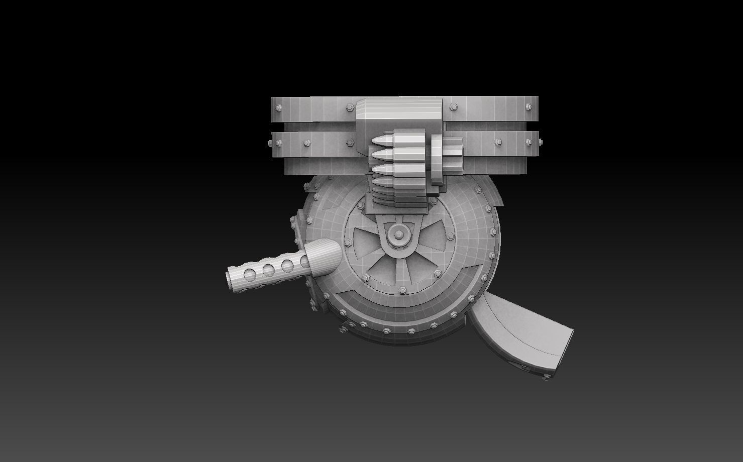 Ball Turret 3D print model_13