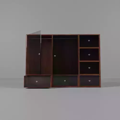 wooden cabinet design glass door