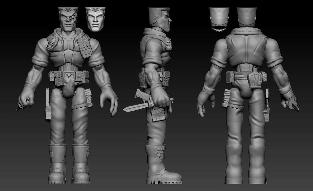 Major Chip Hazard - Small Soldiers 3D print model_1