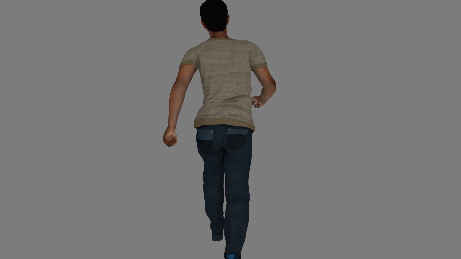 Rigged Male Character 20 3D model_17