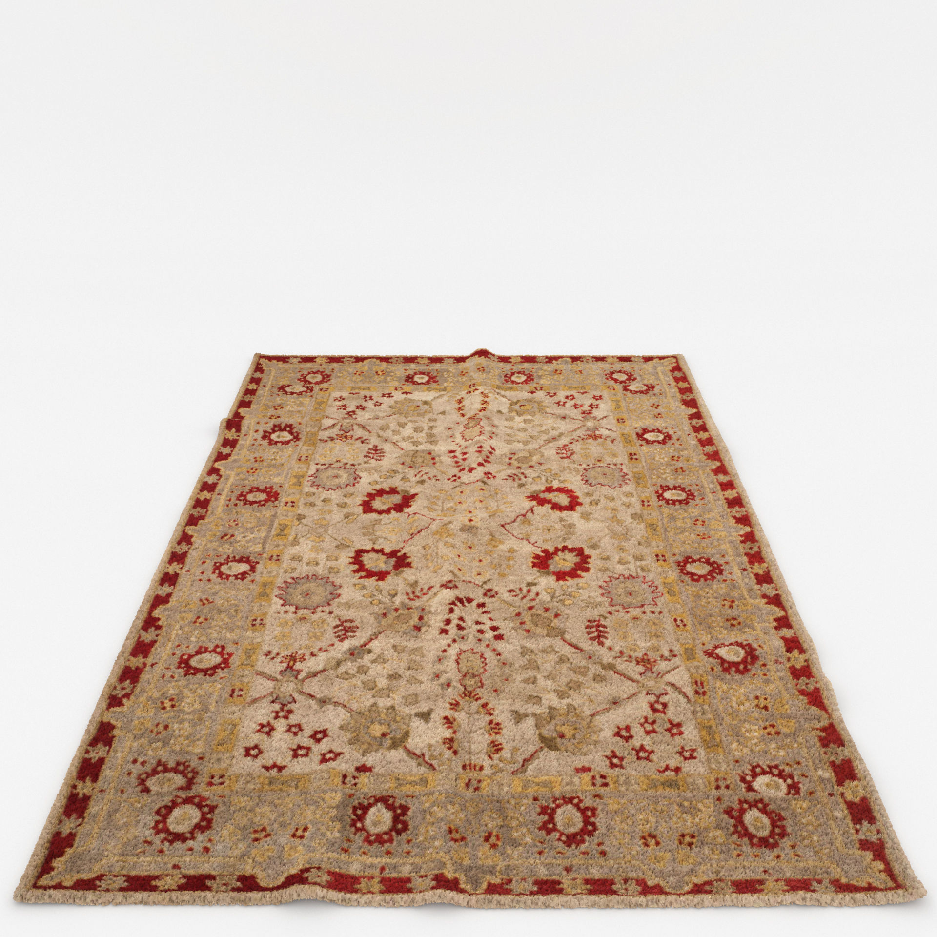 Rugs No 58 Low-poly 3D model_13