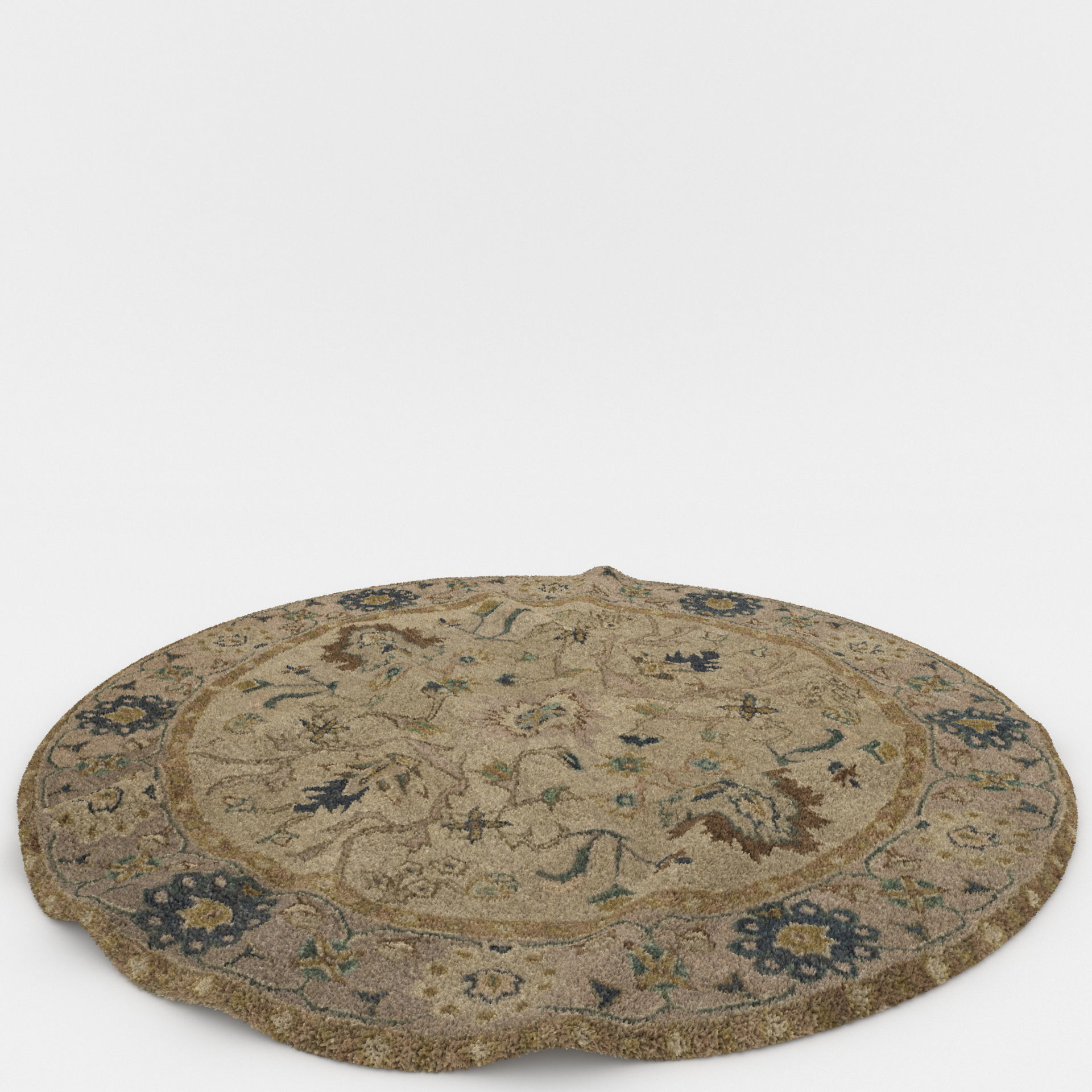 Rugs No 58 Low-poly 3D model_11