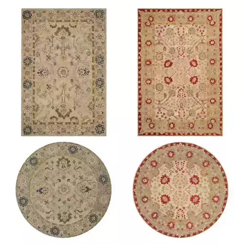 Rugs No 58 Low-poly 3D model