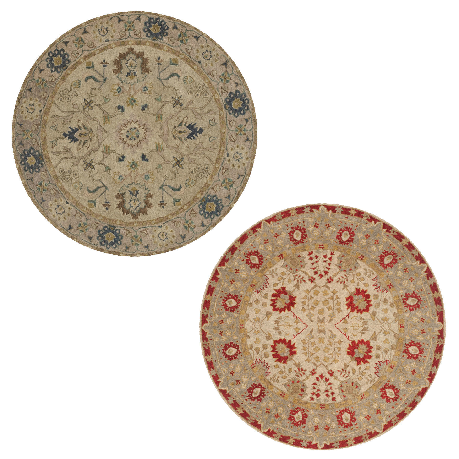 Rugs No 58 Low-poly 3D model_9