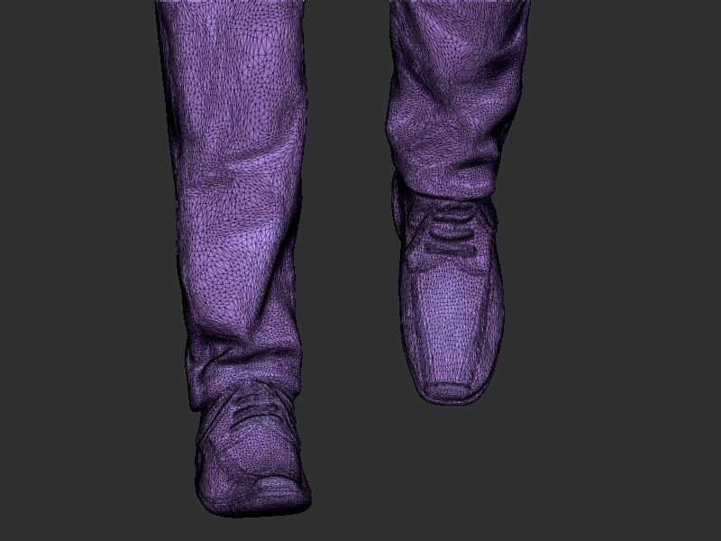 Male pose design 3D print model_20