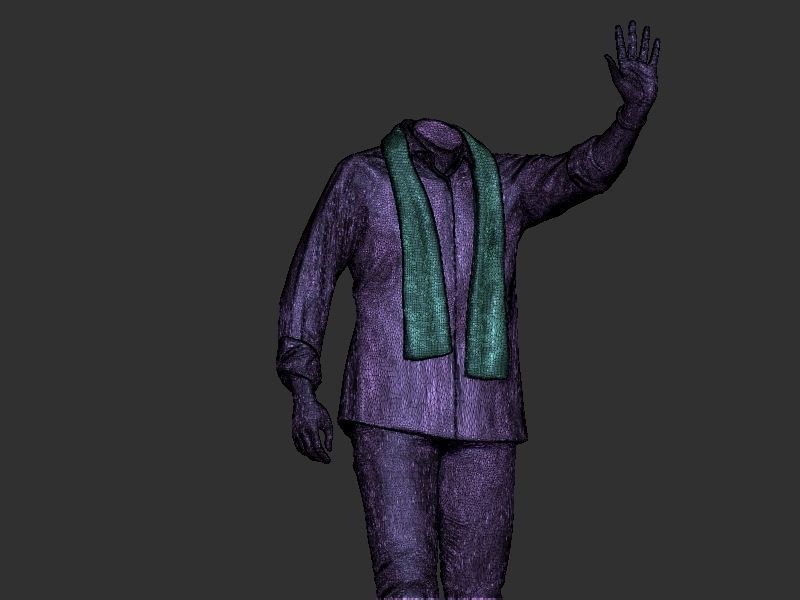 Male pose design 3D print model_19