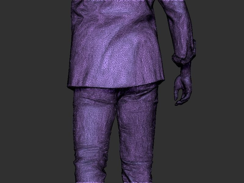 Male pose design 3D print model_21