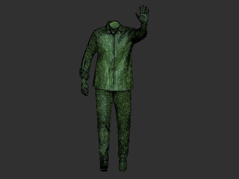 Male pose design 3D print model_12