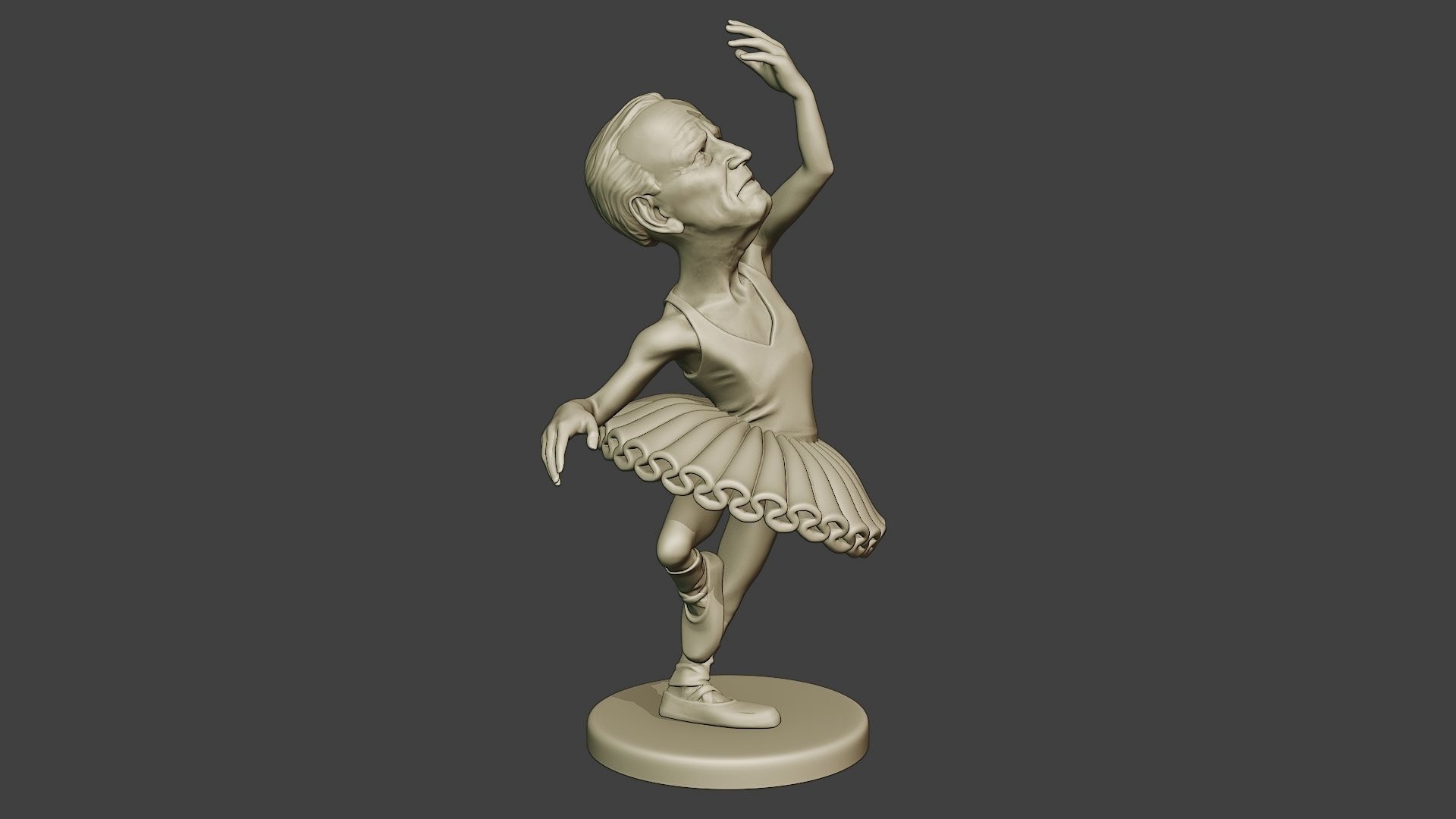 Joe Biden Ballet Meme 3D print model_10