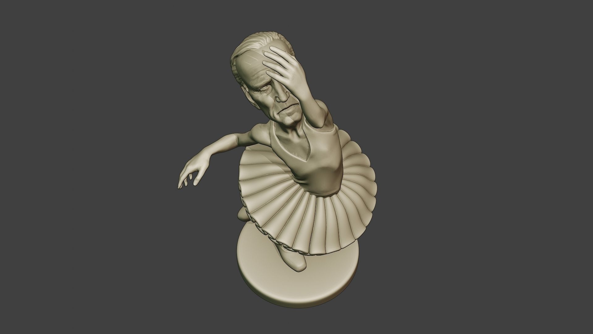 Joe Biden Ballet Meme 3D print model_14