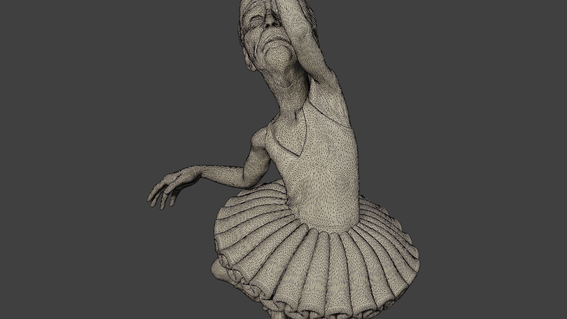 Joe Biden Ballet Meme 3D print model_12
