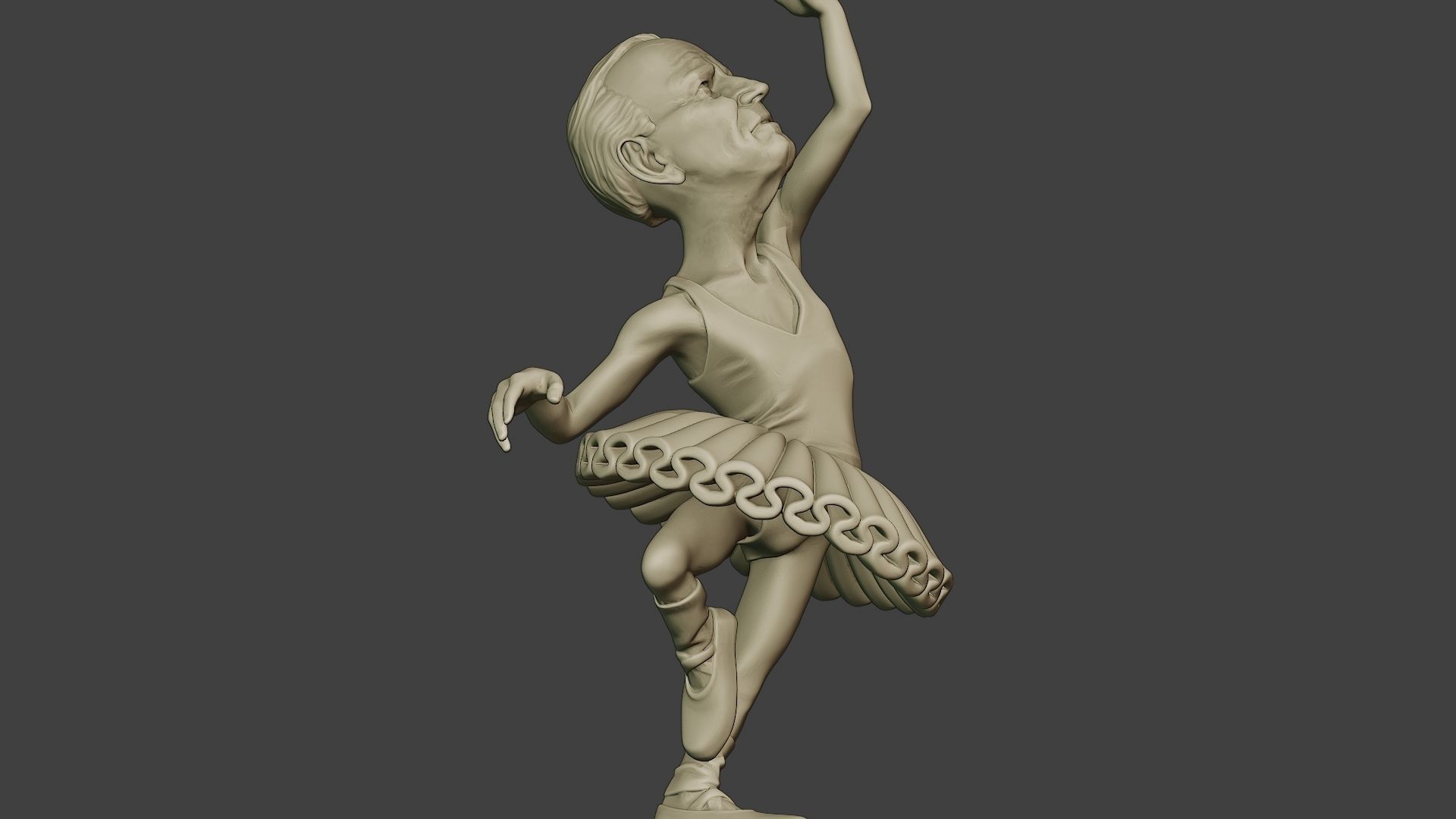 Joe Biden Ballet Meme 3D print model_13