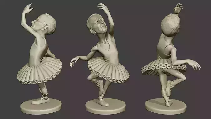 Joe Biden Ballet Meme 3D print model