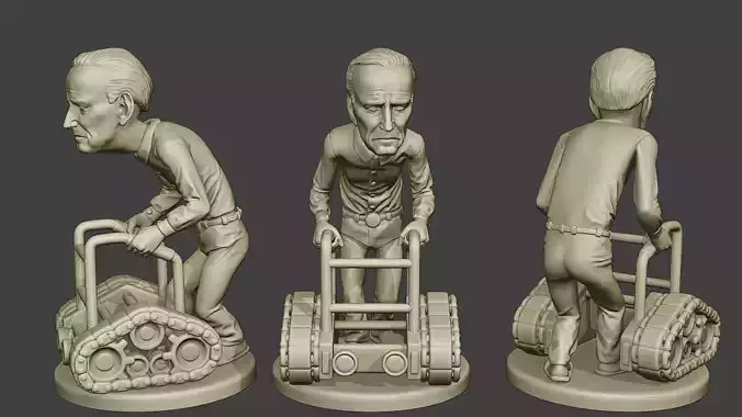 Joe Biden Old Walker Meme 3D print model