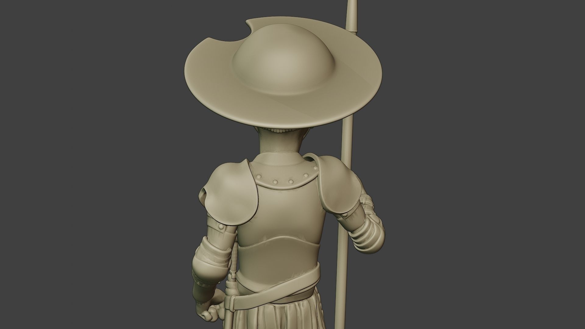 Joe Biden Quixote Meme 3D print model_21