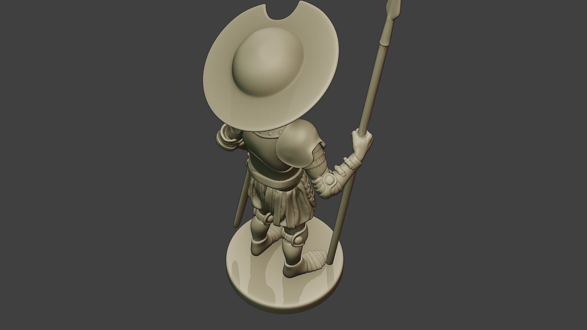 Joe Biden Quixote Meme 3D print model_22