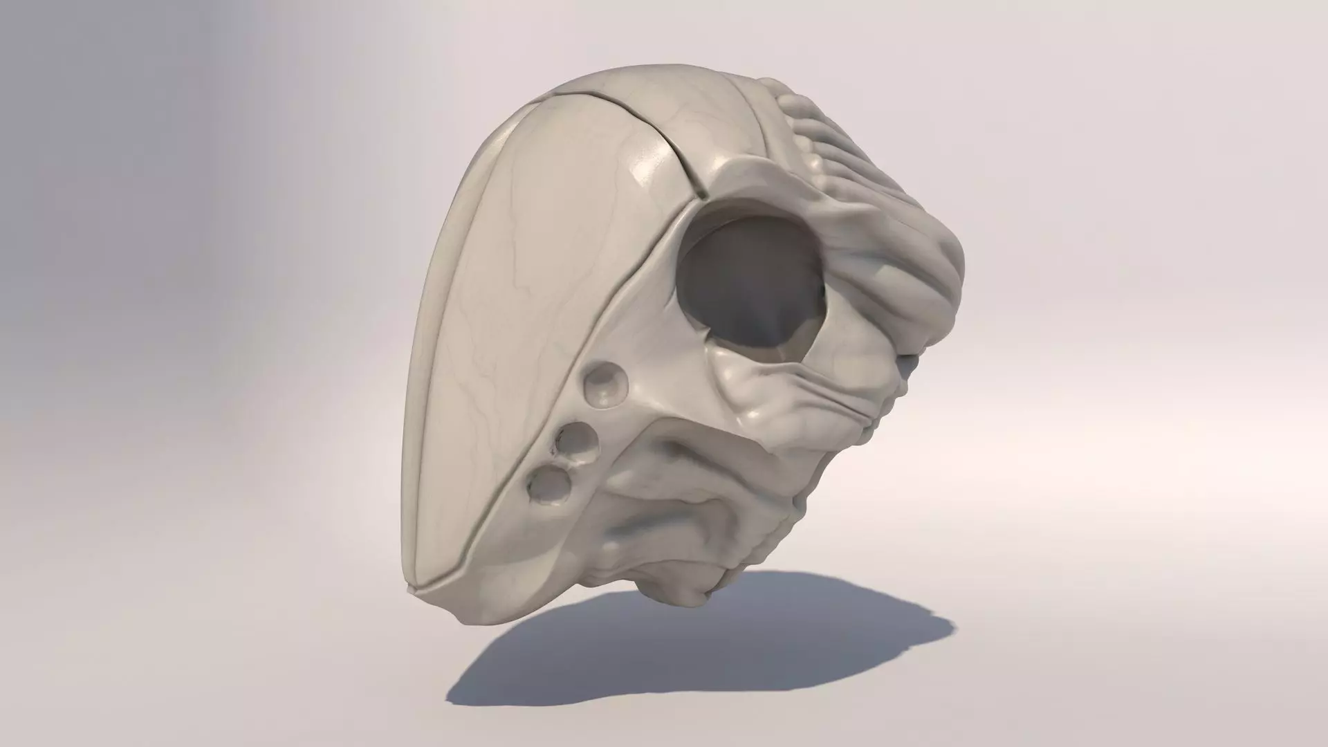 Helmet Sculpt 3D model_0