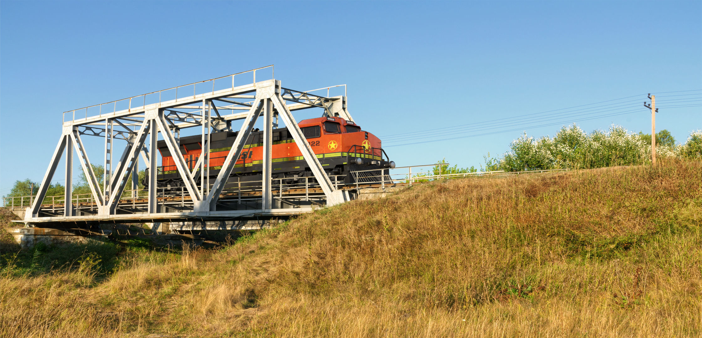 Train BNSF 3D model_2