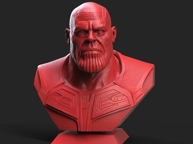 Thanos Bust 3D print model